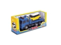 Caminhão de Resgate Mini Frota Poliplac Brinquedo Infantil com Carrinho
