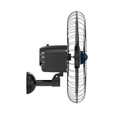 Ventilador Osc Parede Falcon 60cm 6 Pás Bivolt - Preto/azul