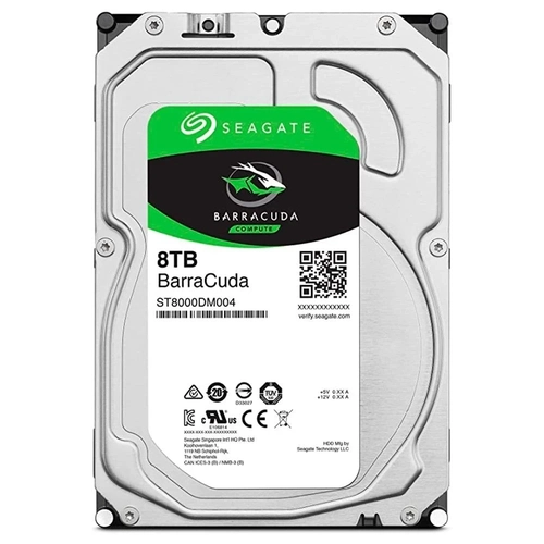 HD 8TB Seagate Barracuda 3.5 Sata - St8000dm004
