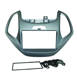 Moldura Fiamon 2 Din Novo Ka/ Ka+ Cinza