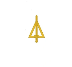 Divisa de Gola Metal EB Oficial QCO (Unidade)