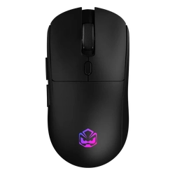 Mouse Gamer Sem Fio Pcyes Basaran Stealth Black Vulcan 10000 DPI RGB 6 Botões - PMGBRSTBV