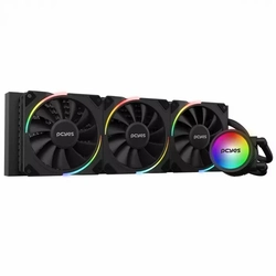 Water Cooler Pcyes Sangue Frio 3 ARGB Black Vulcan 360MM TDP 350W - ARGBSF3360BR588,