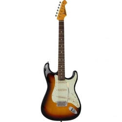 Guitarra Aria Pro Ii Stg-62 3 Tone Sunburst