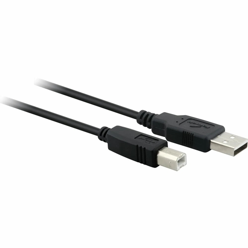 Cabo Para Impressora Fortrek USB 2.0 A Macho + B Macho 1,8 Metros Preto - SBI-101