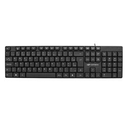 Teclado USB, Multmídia, KB-M10BK, Preto, C3Tech