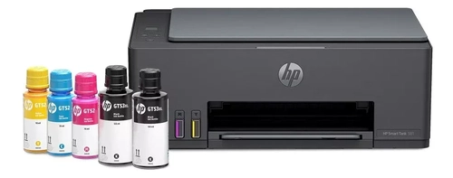 Impressora multifuncional HP Smart Tank 581 Colorida 1 USB 2.0 de alta velocidade (dispositivo); 1 porta Wi-Fi 802.11b/g/n; 1 Wi-Fi Direct - 100 a 240 VCA