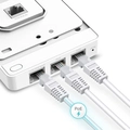 Access Point de Parede Omada Gigabit Mu-mimo Wireless Ac1200 Eap235-wall Smb