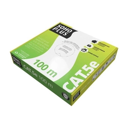 Cabo Lan Cat5e U/utp 24awg Cmx 100m 2p Br 23200124