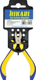 Alicate de Corte Hikari Diagonal 115mm 4,5 Hk-504 Cabo Emborrachado