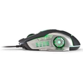 Mouse Gamer Multilaser 2400 Pi Preto e Grafite Mo269
