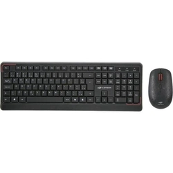 Kit Teclado e Mouse Sem Fio C3tech W70bk Preto