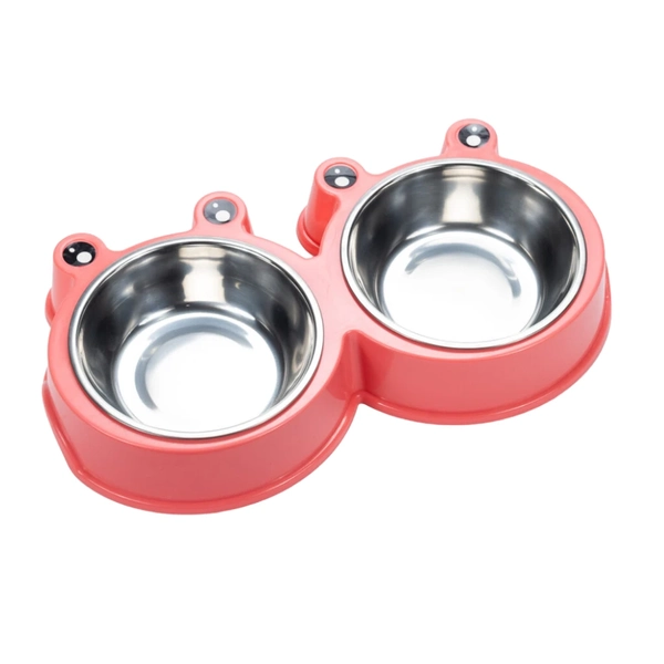 Comedouro Bebedouro Sapo para Cães e Gatos