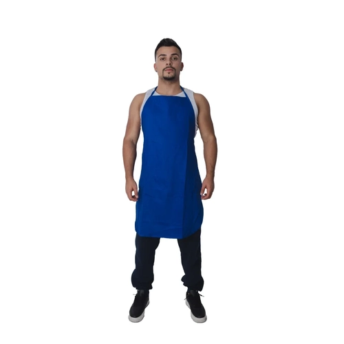 avental termico alta temperatura azul