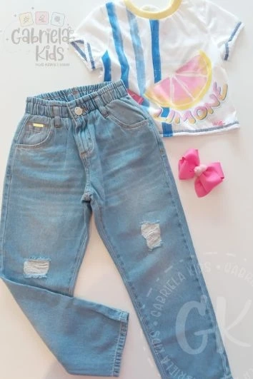 calça jeans infantil