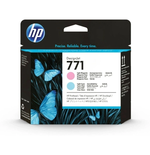 Cabeça De Impressão Hp 771 Magenta/ciano Claro Pluk Ce019a