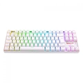 Teclado Mecanico Gamer Redragon Kumara Pro RGB Branco Switch Preto - K552RGB-BRS-W PT-Black