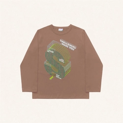 Camiseta Manga Longa Estampada Challenges Move You Fakini - Masculina