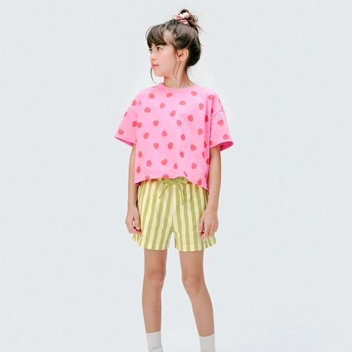 Blusa Oversized + Scrunchie Hering Feminina - Rosa