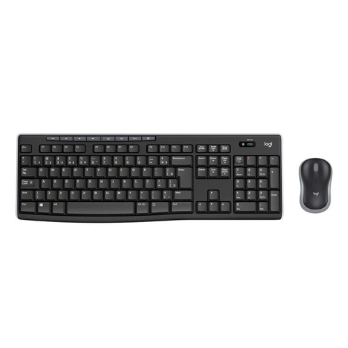 Kit Teclado e Mouse Logitech Mk270 Preto S/fio 920-004433-c