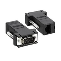 Adaptador Extensor Vga Via Rj45 Até 30m Cat5/cat6 Ref. Em-16