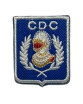 Breve bordado CDC- auto colante