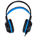 Fone de Ouvido Headset Gamer Taranis V2 P2 Com Microfone - Preto e Azul