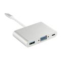 Adaptador Type-c P/ Usb 3.0 / Vga E Type-c (3 Em 1) Ref. Ar-09