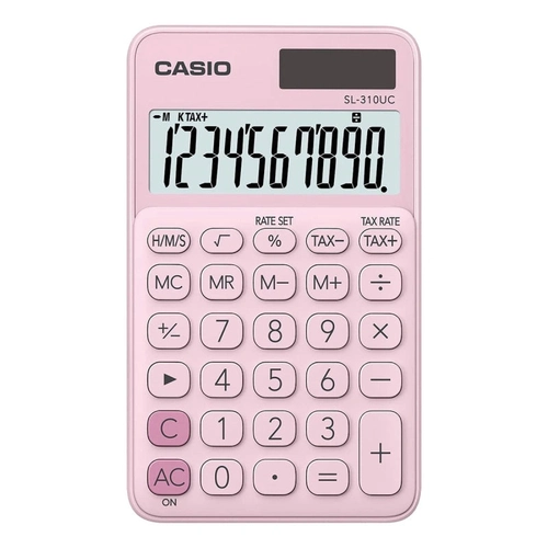 Calculadora de Bolso 10 Digitos Rosa - Sl-310uc-pk