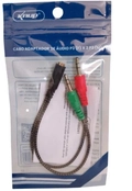 Cabo Adaptador P3 Macho x 2 P2 Femea Fone Microfone Kp-hm041- Knup