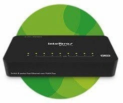 SWITCH 8 P FAST INTELBRAS SF 800 VLAN