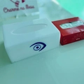 Porta lenço de papel (Kleenex) - Logo alto relevo inicial ou desenho