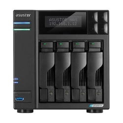 Storage NAS Asustor  AS6704T - 4 Baias (Lockerstor 4 Gen2 Intel Celeron N5105 4GB DDR4 Sem Disco)