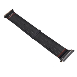Cabo Riser Thermaltake Premium Extender, PCIE 4.0, 600mm, Preto - AC-059-CO1OTN-C1