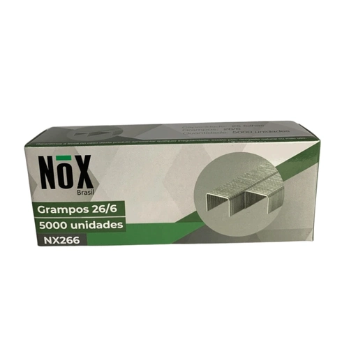 Grampo 26/6 Galvanizado c/5000 NOX