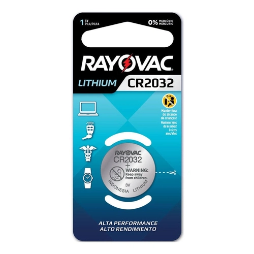 Bateria de Lithium 3v Com 1 Cr2032