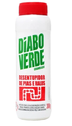 Desentupidor De Pias e Ralos Diabo Verde 300g