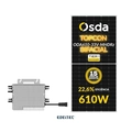 Gerador Edeltec Solar Micro Deye 6,10 Kwp Mon. 220v Laje (6,75k/610w Bifacial)