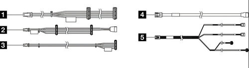 Kit De Cabos Lenovo Isg Drive St50v3 4x97a93517
