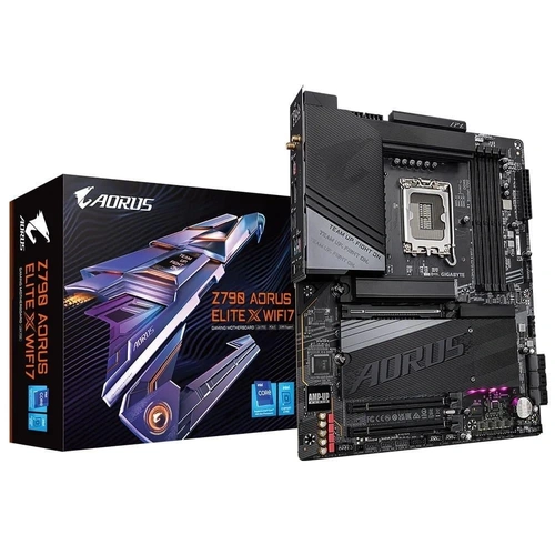 Placa Mãe Gigabyte Z790 Aorus Elite X, Wi-Fi 7, Chipset Z790, WIFI, Intel LGA 1700, ATX, DDR5
