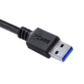 Cabo Usb a 3.0 Macho P/ Usb Tipo-c - Preto - 1 Metro - P3uacp-1