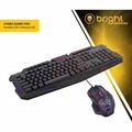 Kit Teclado e Mouse Gamer Bright Com Fio Usb - 0594