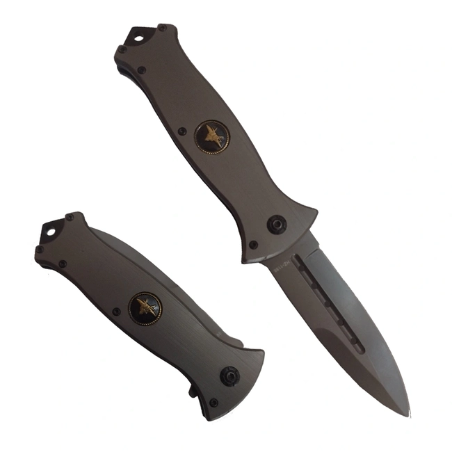 Canivete Tático Chumbo Caça Clip (HZ-06-1186)