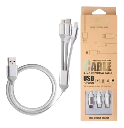 Cabo multiplo universal - 3-IN-1
