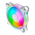 Fan para Gabinete Masterfan Mf120 Halo - Rgb - 120mm - 3 Unidades - Branco - Mfl-b2dw-183pa-r1