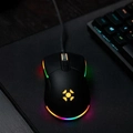 Mouse Gamer Com Fio Fortrek Striker Preto