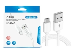 Cabo de Dados Usb para Tipo C 3.1a 1m le-836c