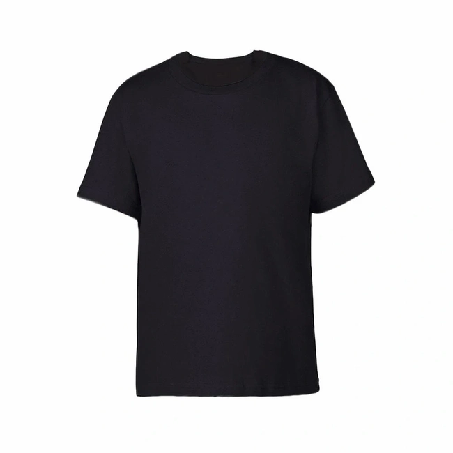 Camiseta Preta Lisa (Manga Curta)