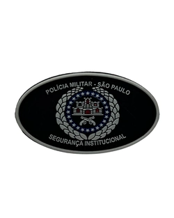 Breve emborrachado colorido- Segurança Institucional