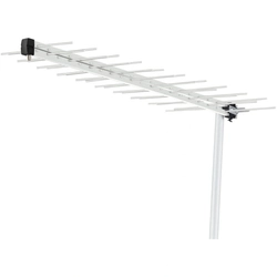 Antena Digital Externa Log para Tv Hdtv/uhf/4k 16dbi 40 Elementos Lu-40